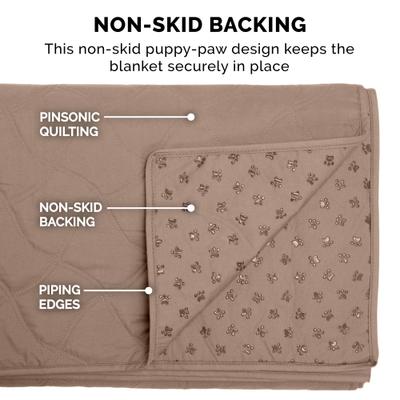 Show full view: FurHaven Waterproof Cat & Dog Blanket Protector, Jumbo, Brownstone slide 7 of 10