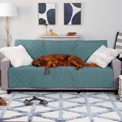 FurHaven Waterproof Cat & Dog Blanket Protector, Jumbo, Nile Blue slide 2 of 9
