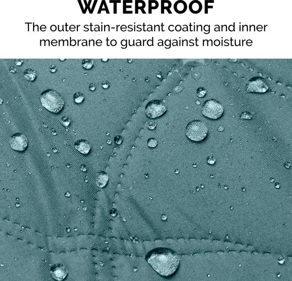 Show full view: FurHaven Waterproof Cat & Dog Blanket Protector, Large, Nile Blue slide 4 of 10