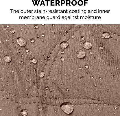 Show full view: FurHaven Waterproof Cat & Dog Blanket Protector, Medium, Brownstone slide 4 of 10