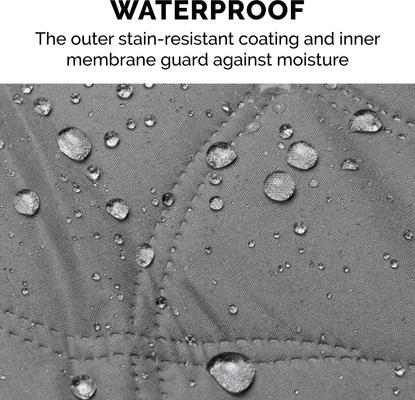 Show full view: FurHaven Waterproof Cat & Dog Blanket Protector, Medium, Gray slide 4 of 10