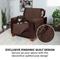 Show in main carousel: FurHaven Waterproof Non-Skid Back Furniture Protector, Dark Brown, Recliner slide 8 of 10