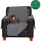Show in main carousel: FurHaven Waterproof Non-Skid Back Furniture Protector, Gray, Chair slide 4 of 9