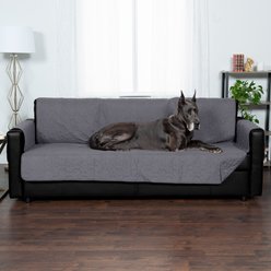 FurHaven Waterproof Non-Skid Back Furniture Protector, Gray, X-Large Sofa