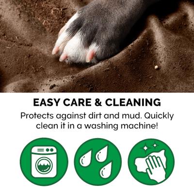 Show full view: FurHaven Waterproof Velvet Dog & Cat Throw Blanket, Brownstone, X-Large slide 6 of 10