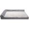 Show in main carousel: FurHaven Wave Fur & Velvet Cooling Gel Deluxe Chaise Dog & Cat Bed, Granite Gray, Jumbo slide 3 of 10