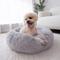 Show in main carousel: FurMe Anti-Anxiety Donut Bolster Dog & Cat Bed with Removable Cover, Frost, Small slide 1 of 6