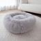 Show in main carousel: FurMe Anti-Anxiety Donut Bolster Dog & Cat Bed with Removable Cover, Frost, Small slide 2 of 6