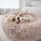 Show in main carousel: FurMe Anti-Anxiety Donut Bolster Dog & Cat Bed with Removable Cover, Oatmeal, Medium slide 3 of 6