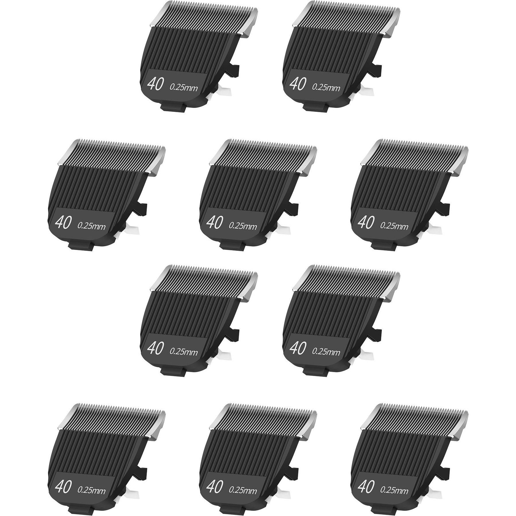 FurMe Dog, Cat & Small Pet Replacement AirClipper Blade, Size 40, 10 count