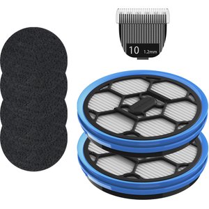 FurMe Grooming Vacuum Model FM-02 Filters & Blade Dog, Cat & Small Pet Replacement Clipper Blades