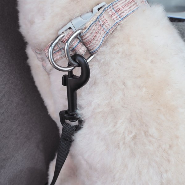 Show full view: FurMe Pet Car Seat & Travel Bolster Dog & Cat Bed with Removable Cover, Brown slide 6 of 8