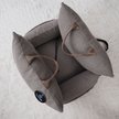 Show in main carousel: FurMe Pet Car Seat & Travel Bolster Dog & Cat Bed with Removable Cover, Brown slide 4 of 8