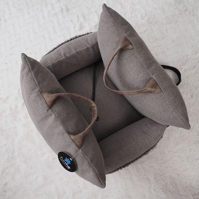 FurMe Pet Car Seat & Travel Bolster Dog & Cat Bed with Removable Cover