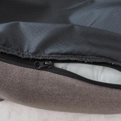 Show full view: FurMe Pet Car Seat & Travel Bolster Dog & Cat Bed with Removable Cover, Brown slide 7 of 8