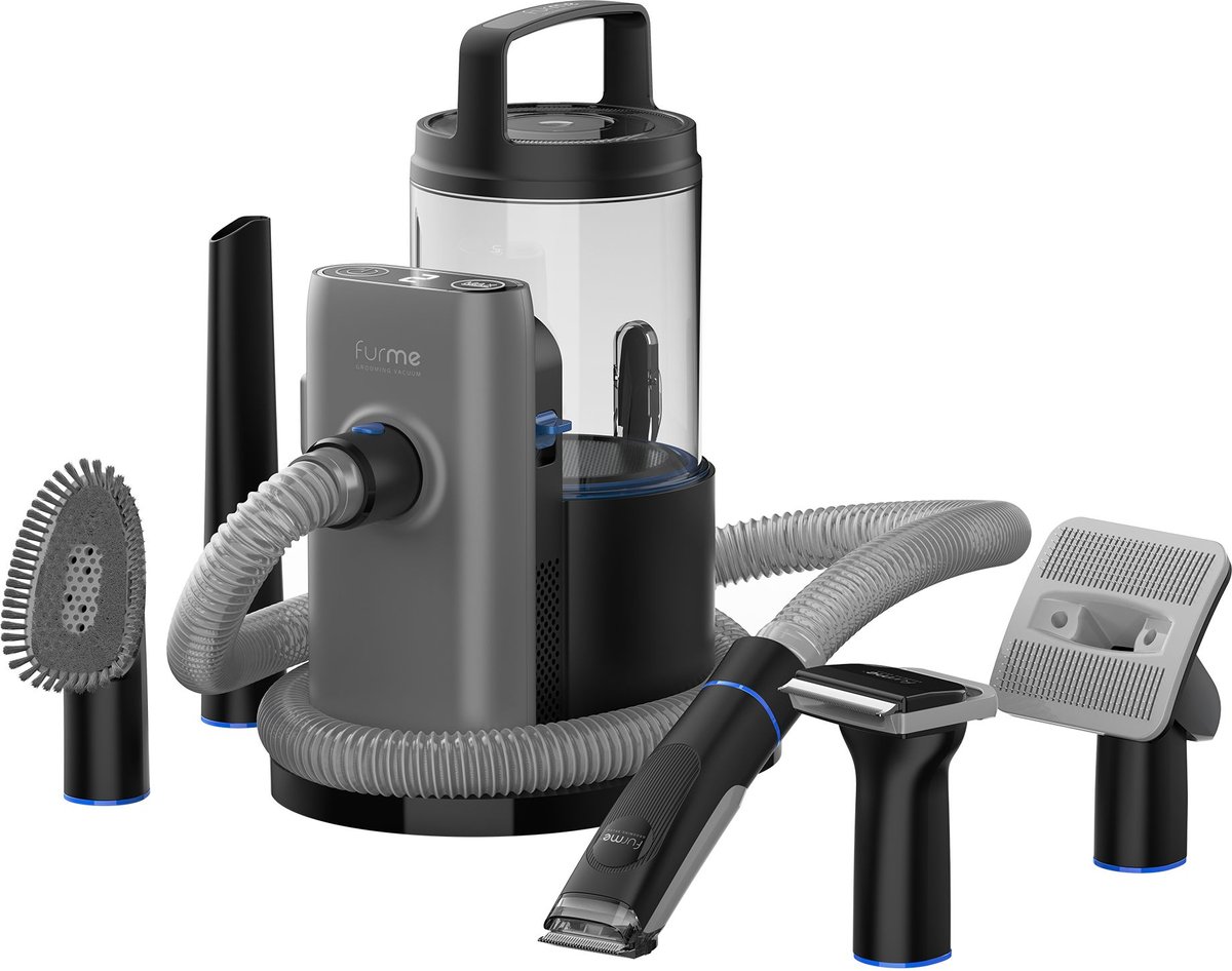 FurMe Professional PLUS Pet Grooming Vacuum Set