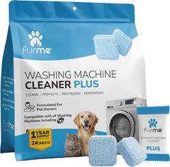 FurMe Washing Machine Cleaner Plus Tablets, 24 count