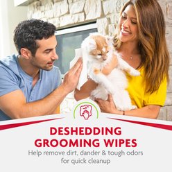 FURminator DeShedding Cat Grooming Wipes, 50 count slide 2 of 9