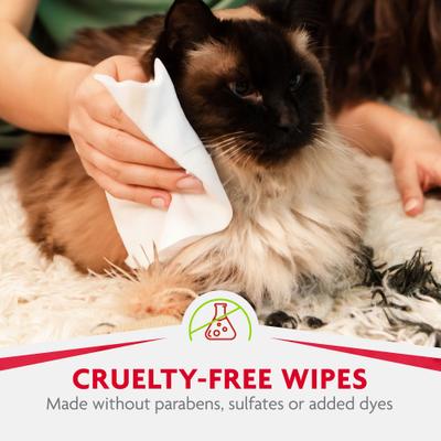 Show full view: FURminator DeShedding Cat Grooming Wipes, 50 count slide 3 of 10