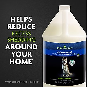 FURminator deShedding Ultra Premium Dog Conditioner, 1-gal bottle