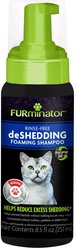 FURminator FUR deShedding Rinse Free Foaming Cat Shampoo, 8.5-fl oz bottle
