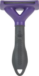 FURminator Long Hair Cat Deshedding Tool, Purple, Medium slide 2 of 9