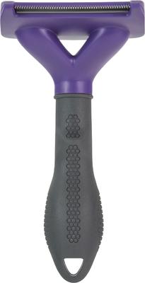 Show full view: FURminator Long Hair Cat Deshedding Tool, Purple, Medium slide 2 of 10