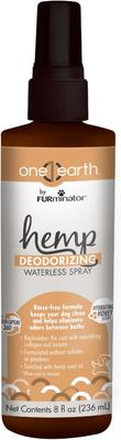 Show full view: FURminator One Earth Hemp Hydrating Honey Scented Deodorizing Dog Spray, Orange, 8-fl oz spray slide 1 of 9