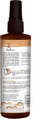 Show full view: FURminator One Earth Hemp Hydrating Honey Scented Deodorizing Dog Spray, Orange, 8-fl oz spray slide 3 of 9