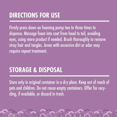 Show full view: FURminator One Earth Hemp Woodland Sage Scented Dog Shampoo, Purple, 8-fl oz bottle slide 4 of 10