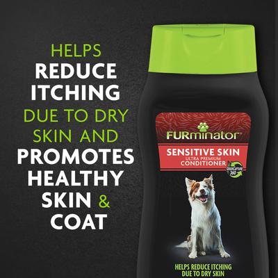 Show full view: FURminator Sensitive Skin Ultra Premium Dog Conditioner, 16-fl oz bottle slide 5 of 8