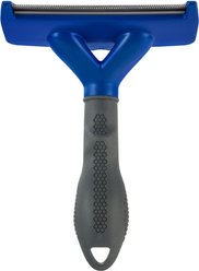 FURminator Short Hair Dog Deshedding Tool, Blue, Large slide 2 of 9