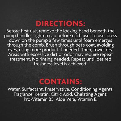 Show full view: FURminator Tub-Free Deshedding Foam Dog Grooming Comb, 3-fl oz slide 5 of 11