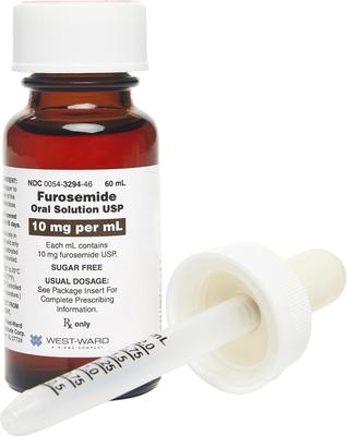 Show full view: Furosemide (Generic) Oral Solution for Dogs, 10 mg/mL, 60-cc, bundle of 2 slide 5 of 7