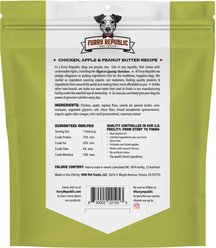 Furry Republic Bones Chicken, Apple & Peanut Butter Recipe Grain-Free Dog Treats, 6-oz bag slide 2 of 5