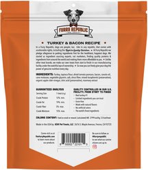 Furry Republic Bones Turkey & Bacon Recipe Grain-Free Dog Treats, 6-oz bag slide 2 of 5