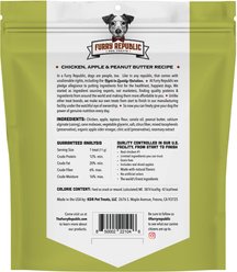 Furry Republic Sticks Chicken, Apple & Peanut Butter Recipe Grain-Free Dog Treats, 6-oz bag slide 2 of 5