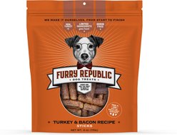 Furry Republic Sticks Turkey & Bacon Recipe Grain-Free Dog Treats, 6-oz bag