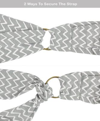 Show full view: FurryFido Adjustable Dog & Cat Carrier Sling, Chevron Gray slide 8 of 12