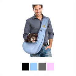 FurryFido Classic Reversible Dog & Cat Carrier Sling, Blue slide 2 of 7