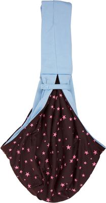 Show full view: FurryFido Classic Reversible Dog & Cat Carrier Sling, Blue slide 4 of 9