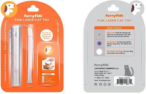 Show full view: FurryFido Laser Cat Toy, Small slide 9 of 10