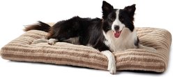 FURTIME Extra-Thick Pillow, Machine-Washable, Non-Slip Base Dog Bed, Brown, Large slide 1 of 8