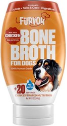 Furvor Chicken Concentrated Bone Broth Digestive Health High-Protein Liquid Dog Food Topper, 12-oz bottle slide 1 of 9