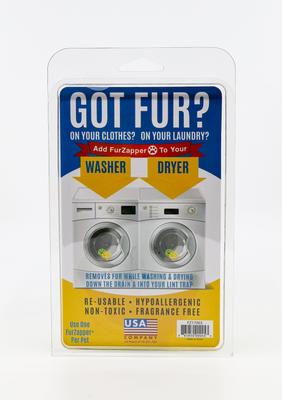 Show full view: FurZapper Dog & Cat Hair Removal Tool, 2 count slide 2 of 12