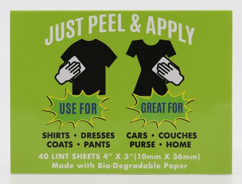 Show full view: FurZapper LintZapper Portable Disposable Sheets, White, 3 count slide 4 of 8