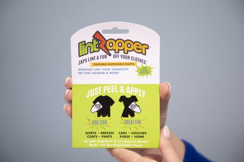 Show full view: FurZapper LintZapper Portable Disposable Sheets, White, 3 count slide 5 of 8