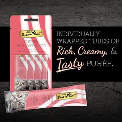 Fussie Cat Chicken & Beef Puree Lickable Cat Treats, 2-oz pouch slide 2 of 6