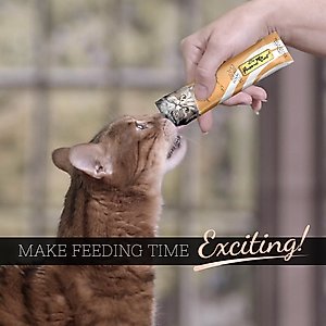 Fussie Cat Chicken Puree Lickable Cat Treats, 0.5-oz pouch, pack of 4