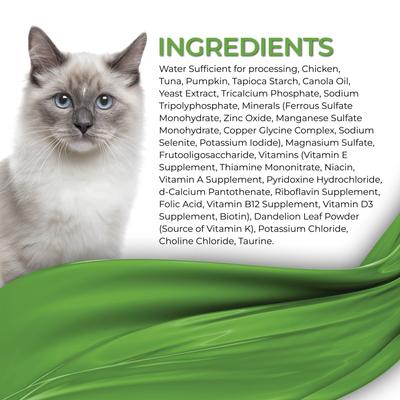 Show full view: Fussie Cat Fine Dining Mousse Chicken with Pumpkin Entree Wet Cat Food, 2.47-oz can, case of 24 slide 5 of 8